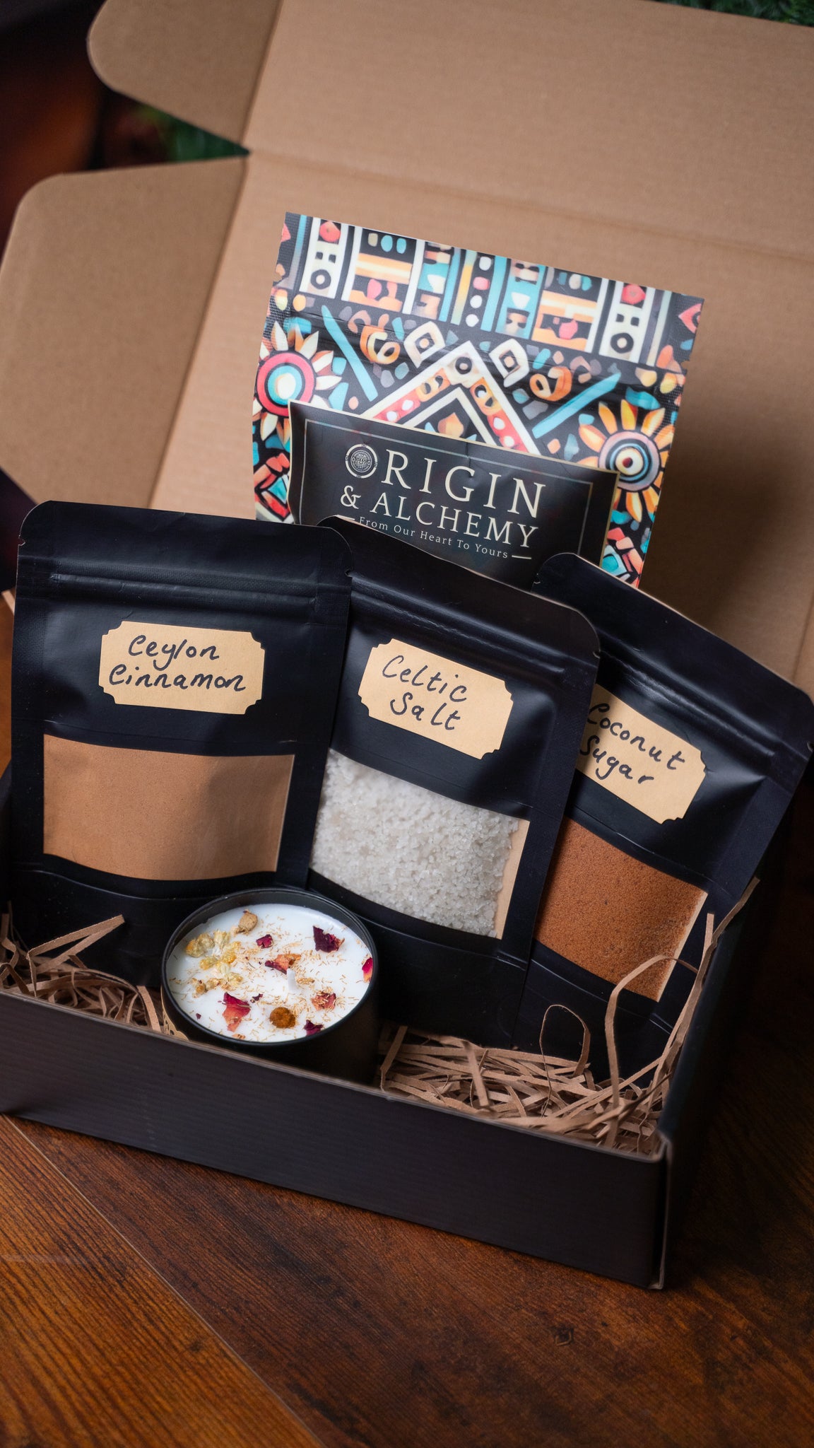 Cacao & Candle Gift Bundle